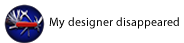 My designer disappeared